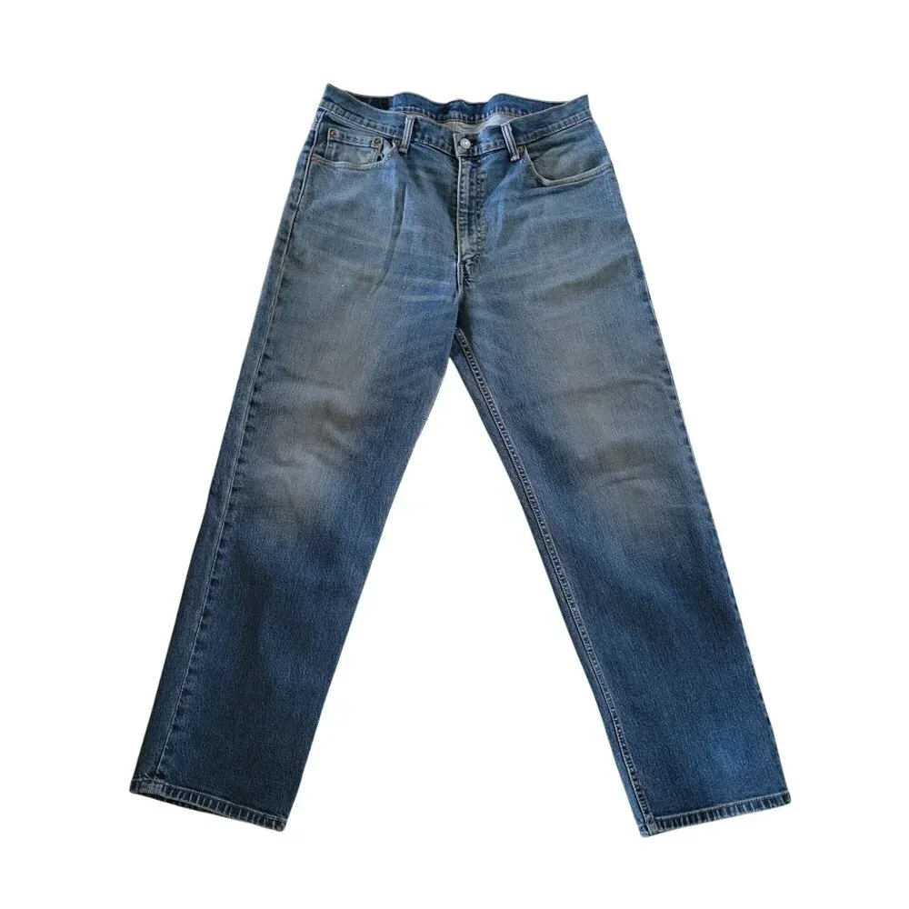 Levis Mens 550 Relaxed Fit Jeans Size 36x34‎ Denim Blue